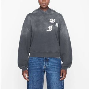 Anine Bing Alec Logo Hoodie